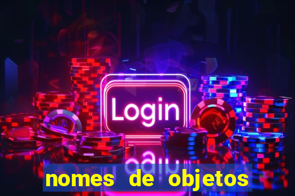 nomes de objetos de origem tupi guarani